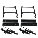 Seat Mounts Driver Side Slide / Passenger Side Slide 2 - 3/4" Height. 2 Seats - Moore Parts