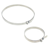 Stainless Steel Axle Boot Clamps F/Porsche 930 & 934 Cv Joint Boots, 4 Piece - Moore Parts