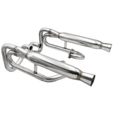 Stainless Steel Buggy Dual Exhaust System Vw Baja Bug Manx Buggy Vw Trike - Moore Parts