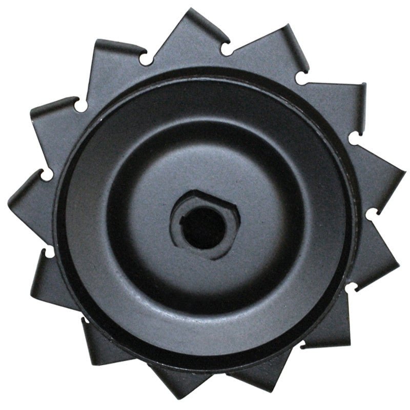 Vw Bug Black Alternator / Generator Pulley W/Air Fins. 12V 1600cc - Moore Parts