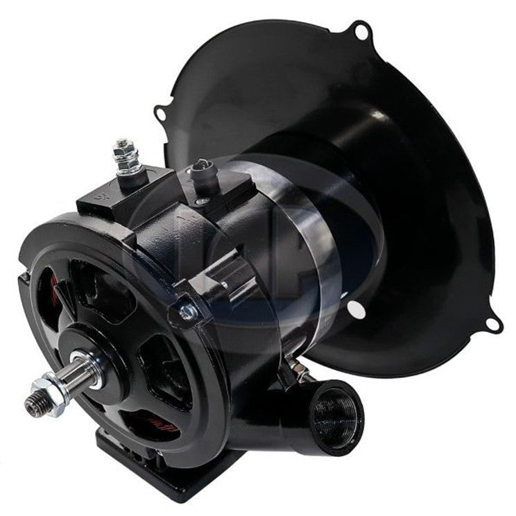 Vw Bug Black Alternator Kit 12 Volt 75 Amp For Air - Cooled Volkswagen. Kühltek Motorwerks - Moore Parts