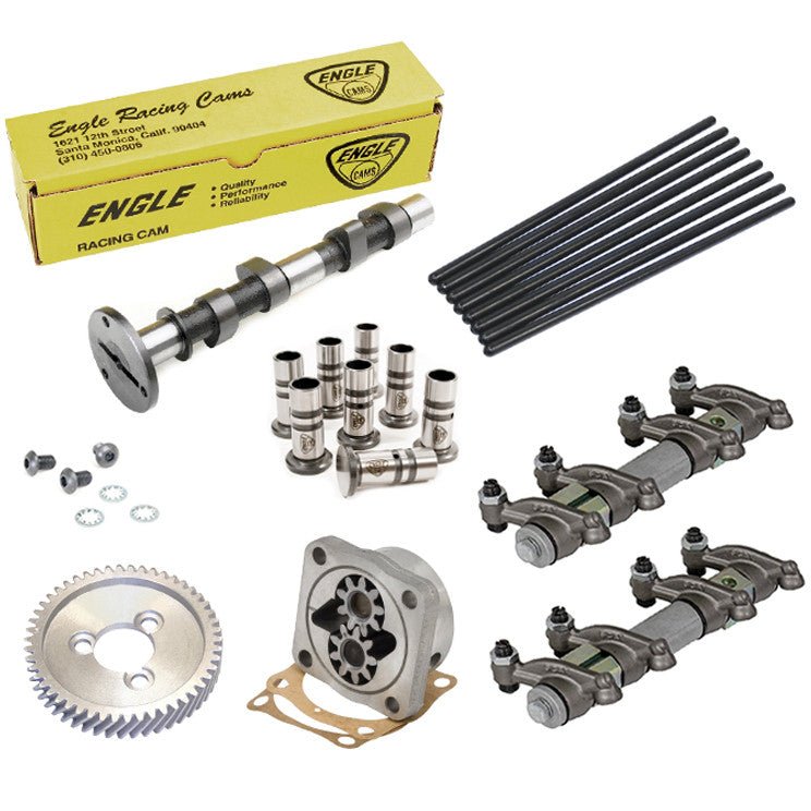 VW Bug Camshaft / Valve Train Kit W/Engle W100 Cam & Standard Gear - Moore Parts