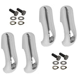 Vw Bug Chrome Euro Bumper Guards, Fits Front/Rear Bumpers 1958 - 67, Set Of 4 - Moore Parts