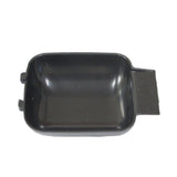 Vw Bug Chrome Inside Door Pull Opener Trim W/Black Finger Plates. 1967 - 79 Pair - Moore Parts