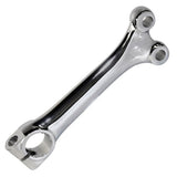 Vw Bug Chrome Pitman Arm 28mm Steering Box, 17mm Tie Rod Holes - Moore Parts