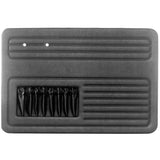 VW Bug Door Panels W/ Pockets 1958 - 1964, Set Of 4 Black Vinyl - Moore Parts