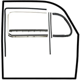 Vw Bug Door Rubber F/Roll Up Window Glass, U Channels, Door & Vent Seals 1952 - 64 - Moore Parts