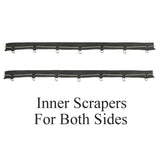 Vw Bug Door Rubber F/Roll Up Window Glass, U Channels, Door & Vent Seals 1952 - 64 - Moore Parts