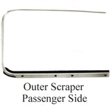 Vw Bug Door Rubber F/Roll Up Window Glass, U Channels, Vent Window Seals 1952 - 64 - Moore Parts