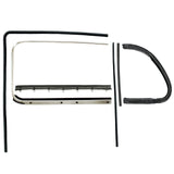 Vw Bug Door Rubber F/Roll Up Window Glass, U Channels, Vent Window Seals 1952 - 64 - Moore Parts