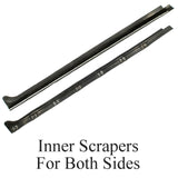 Vw Bug Door Rubber F/Roll Up Window, U Channels, Door & Vent Seals 1965 - 6/1968 - Moore Parts