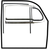 Vw Bug Door Rubber F/Roll Up Window, U Channels, Door & Vent Seals 7/1968 - 1979 - Moore Parts
