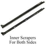 Vw Bug Door Rubber F/Roll Up Window, U Channels, Door & Vent Seals 7/1968 - 1979 - Moore Parts