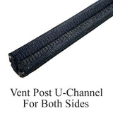 Vw Bug Door Rubber F/Roll Up Window, U Channels, Vent Window Seals 1965 - 6/1968 - Moore Parts