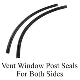 Vw Bug Door Rubber F/Roll Up Window, U Channels, Vent Window Seals 1965 - 6/1968 - Moore Parts