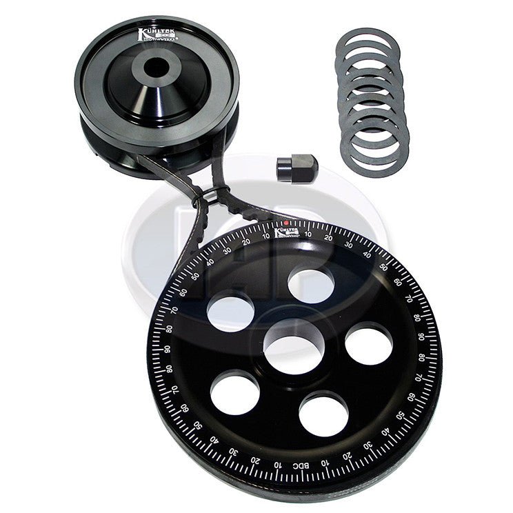 Vw Bug Engine Pulley Set. Kuhltek Motorwerks Black Alternator / Crank Pulley Kit - Moore Parts