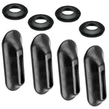 Vw Bug Front & Rear Bumper Bracket / Over Rider Grommets, 1955 - 67, Set 8 - Moore Parts