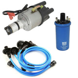 Vw Bug Ignition Kit W/Empi 9441 Electronic 009 Dist, Beru Coil, Blue Wires - Moore Parts