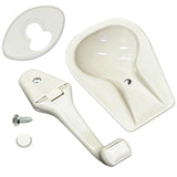 Vw Bug Inside Sunroof Handle Kit 1968 - 77, Ivory White - Moore Parts