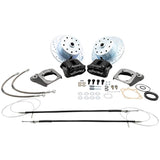 Vw Bug Rear Black Wilwood Disc Brake Kit 1958 - 67, 5 Lug Porsche/Chevy Pattern - Moore Parts