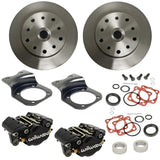 Vw Bug Rear Black Wilwood Disc Brake Kit 1968 - 1979, 5 Lug Porsche/Chevy Pattern - Moore Parts