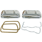 Vw Bug Stainless Steel Clip On Valve Covers Engine 1600cc - 2275cc Pair - Moore Parts