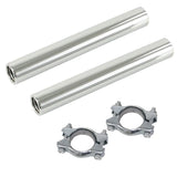 Vw Bug Stock Muffler W/Chrome Tips & Hardware 1966 - 71 - 1300 - 1600cc Engines - Moore Parts