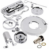 Vw Bug Super Chrome Dress Up Kit For Volkswagen Air - cooled Engines - Moore Parts