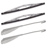 Vw Bug Wiper Arms & Blades, Left & Right Side, Vw Bug 68 - 69 - Moore Parts