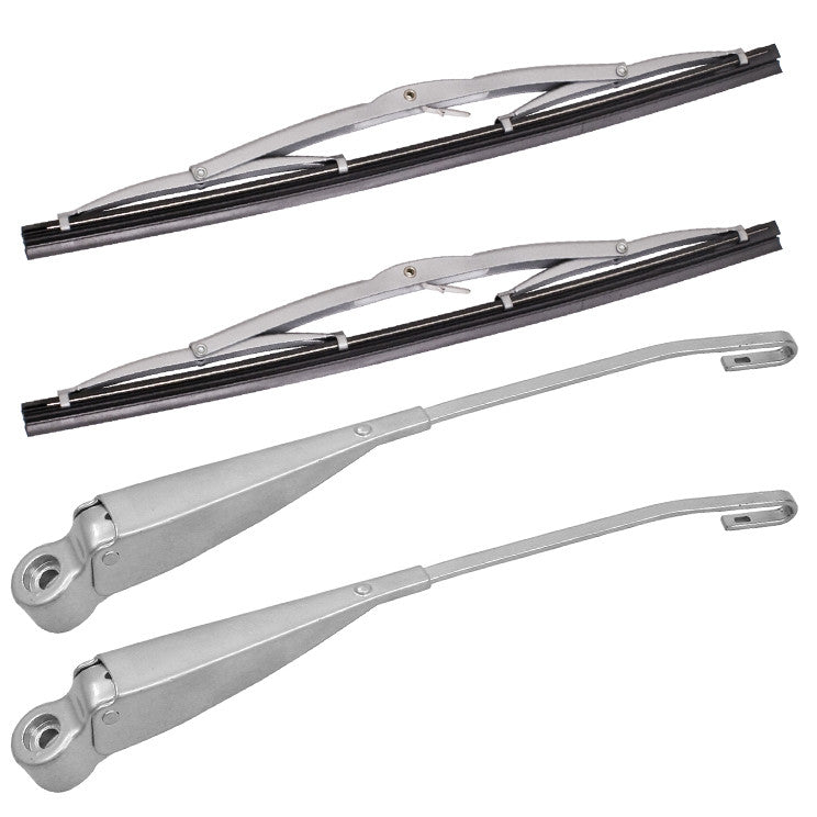 Vw Bug Wiper Arms & Blades, Left & Right Side, Vw Bug 70 - 72 - Moore Parts