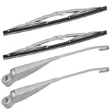 Vw Bug Wiper Arms & Blades, Left & Right Side, Vw Bug 70 - 72 - Moore Parts