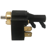Vw Bug Wiper Switch Kit, Includes Switch, 14mm Nut & Black Knob 1968 - 71 - Moore Parts