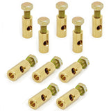 Vw Carburetor Barrel Nut Solex 30PICT, 34PICT. Vw Heater Cable Nut, 10 Pack - Moore Parts