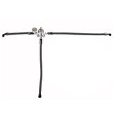 Weber IDA 48mm Fuel Line Management Kit With Black Stainless Hose - Moore Parts